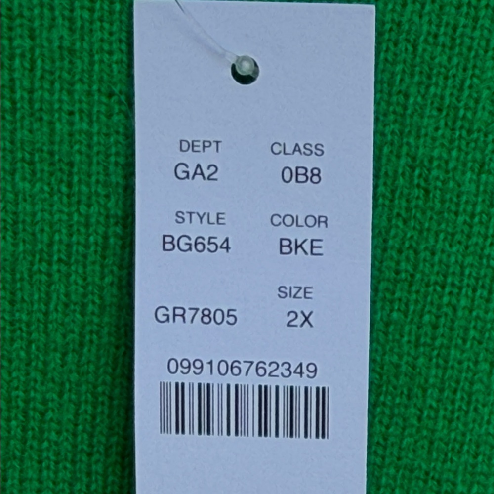 J. Crew Vibrant Green Crew Neck Sweater - Picture 3 of 10
